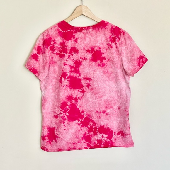 Sullen Angels Party Panther Tie Dye Pink T Shirt Women’s size Large - Picture 5 of 6